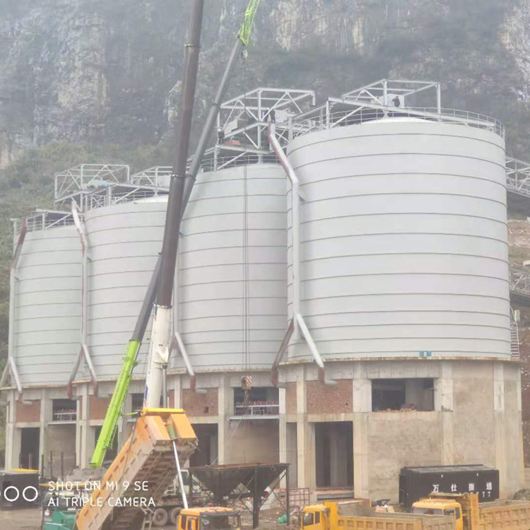 南阳钢板仓的建设周期